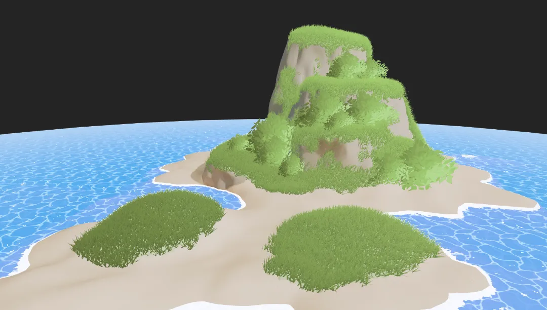The matcap shader on those bushes is starting to hurt me